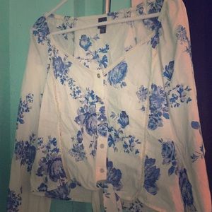 Cropped blouse